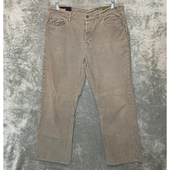 GAP Other - Vtg Gap 1969 Men Corduroy Straight 5 Pocket Jean 38x32 Relaxed Neutral Y2K Skate